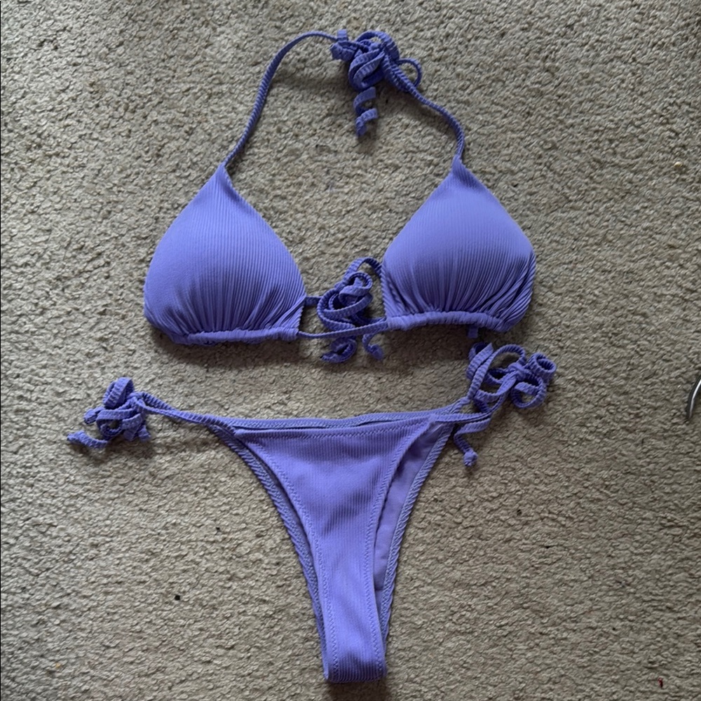White Fox Boutique Lavender Bikini